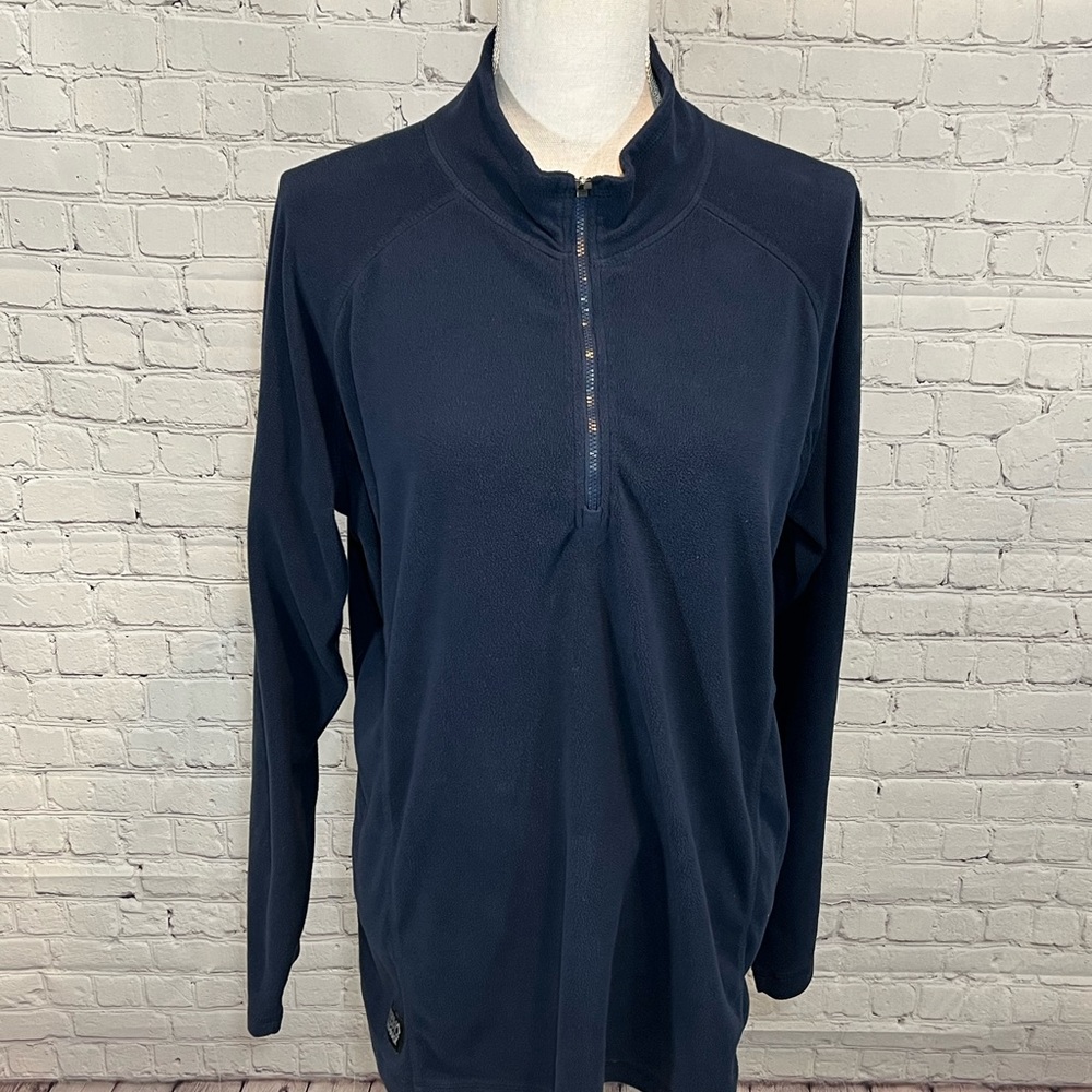 DRI-DUCK Women's Fleece 1/4 Zip Blue-XL